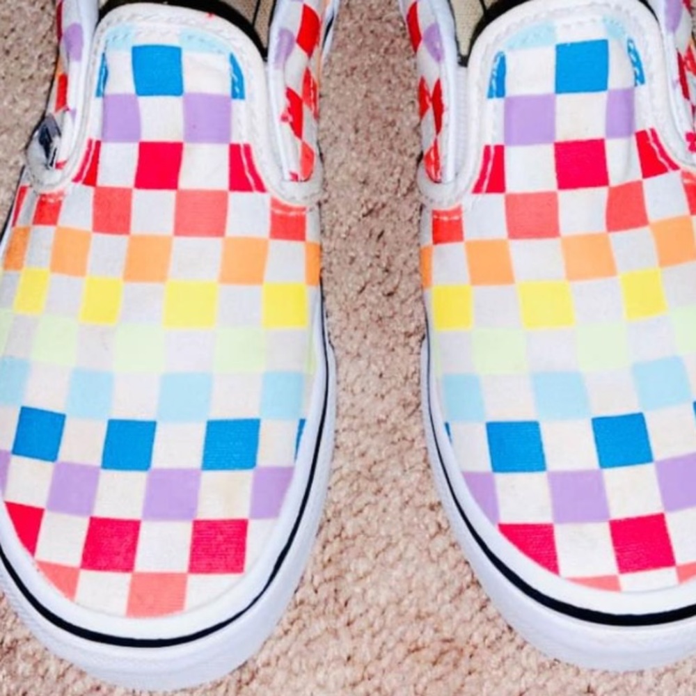 Little girls size 13 Vans